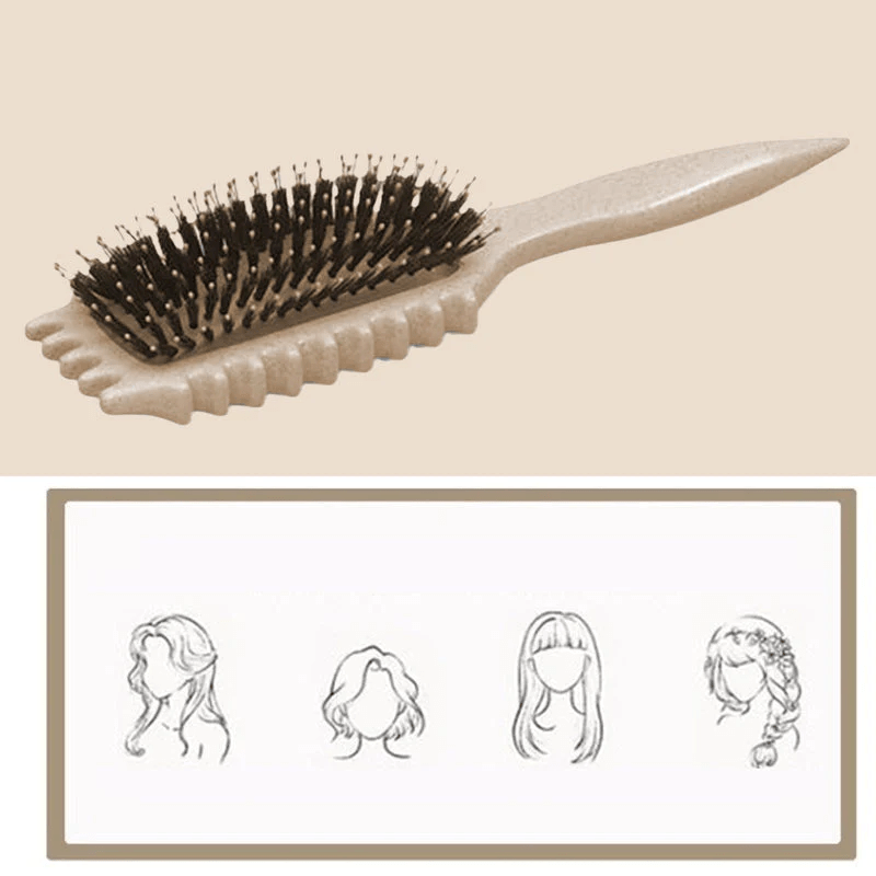 Curl-Defining Hairbrush 3-in-1 Ventilated Heat-Resistant