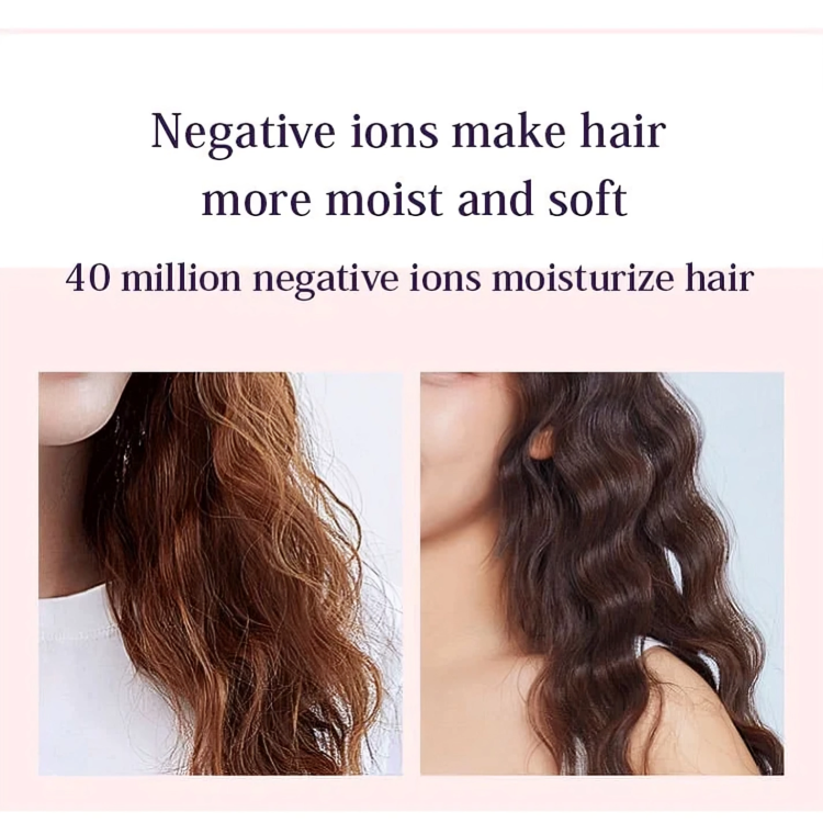 Curling Iron French Wave Negative Ion & Anti-Scald
