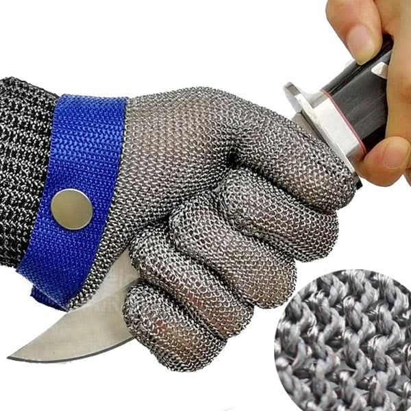 Cut-Resistant Glove Stainless Steel Mesh ANSI A9