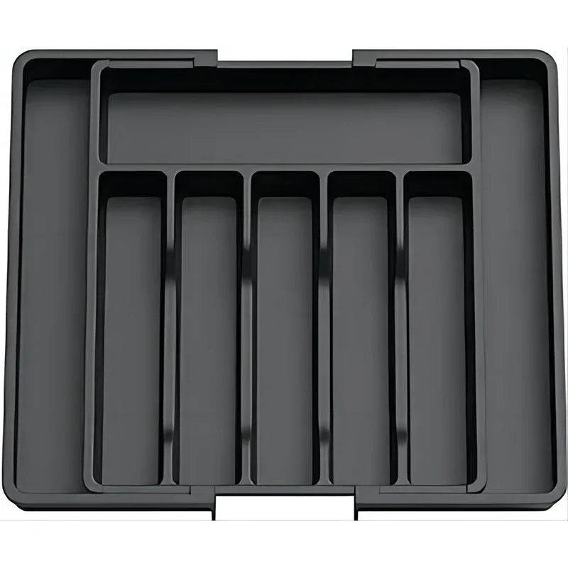 Cutlery Drawer Organizer Adjustable 13–22.4 Inches 8 Compartments
