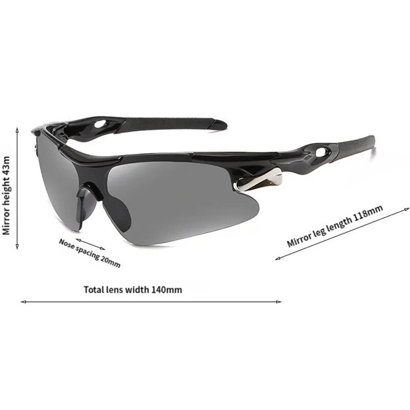 Cycling Sunglasses Windproof UV Protection Ergonomic Fit