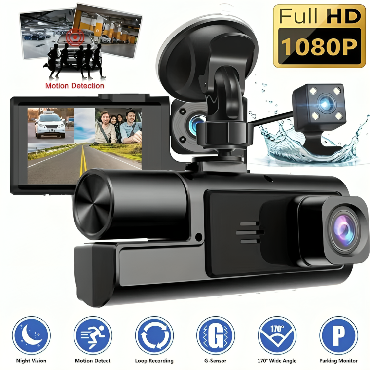 Dash Camera 360 Degree Full HD WiFi