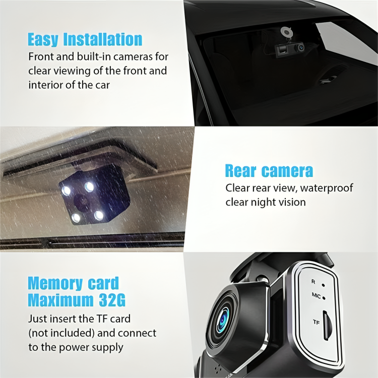 Dash Camera 360 Degree Full HD WiFi