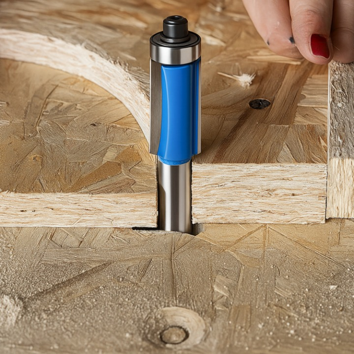 Deburring & Polishing Set 4-Piece Dual Bearing