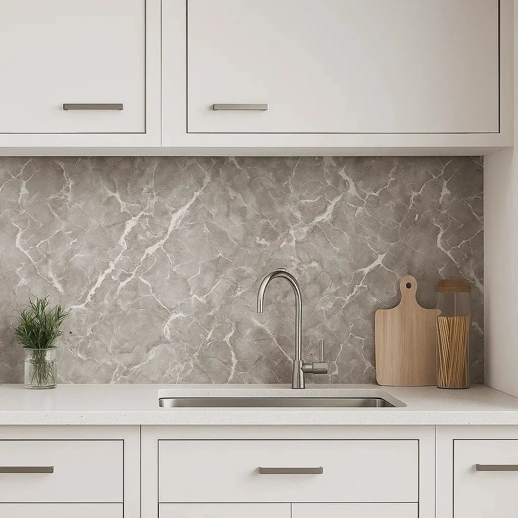 Decorative Film Marble Matte Self-Adhesive Water & Heat-Resistant