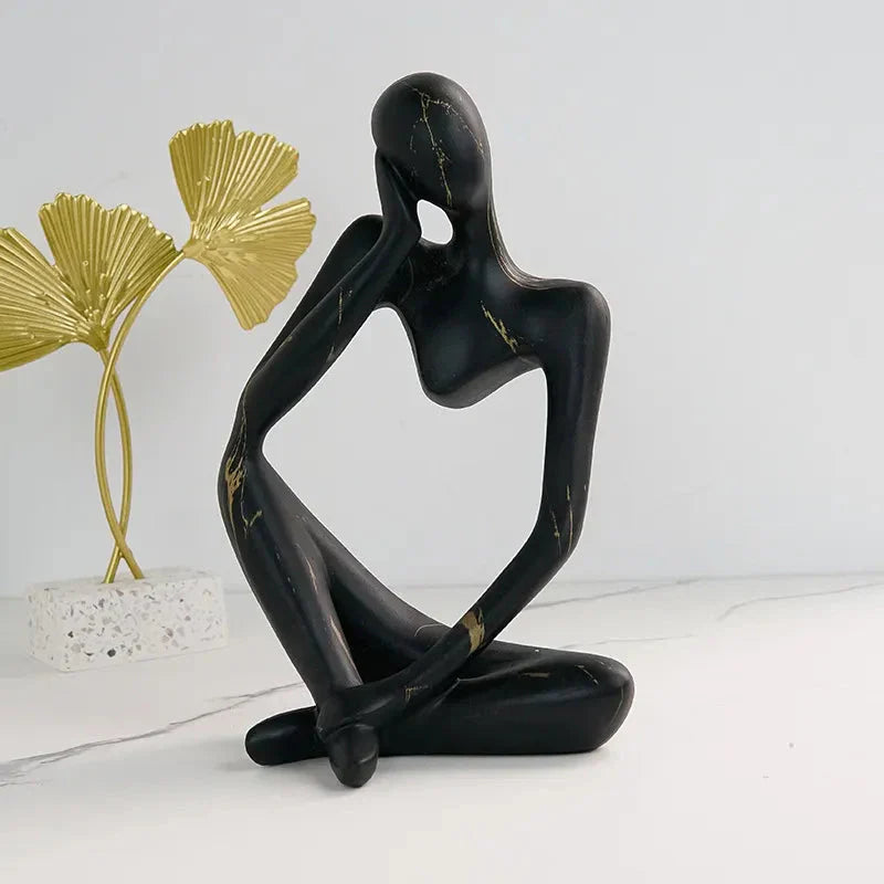 Decorative Sculpture Resin Smooth Finish Tabletop & Shelf Accent