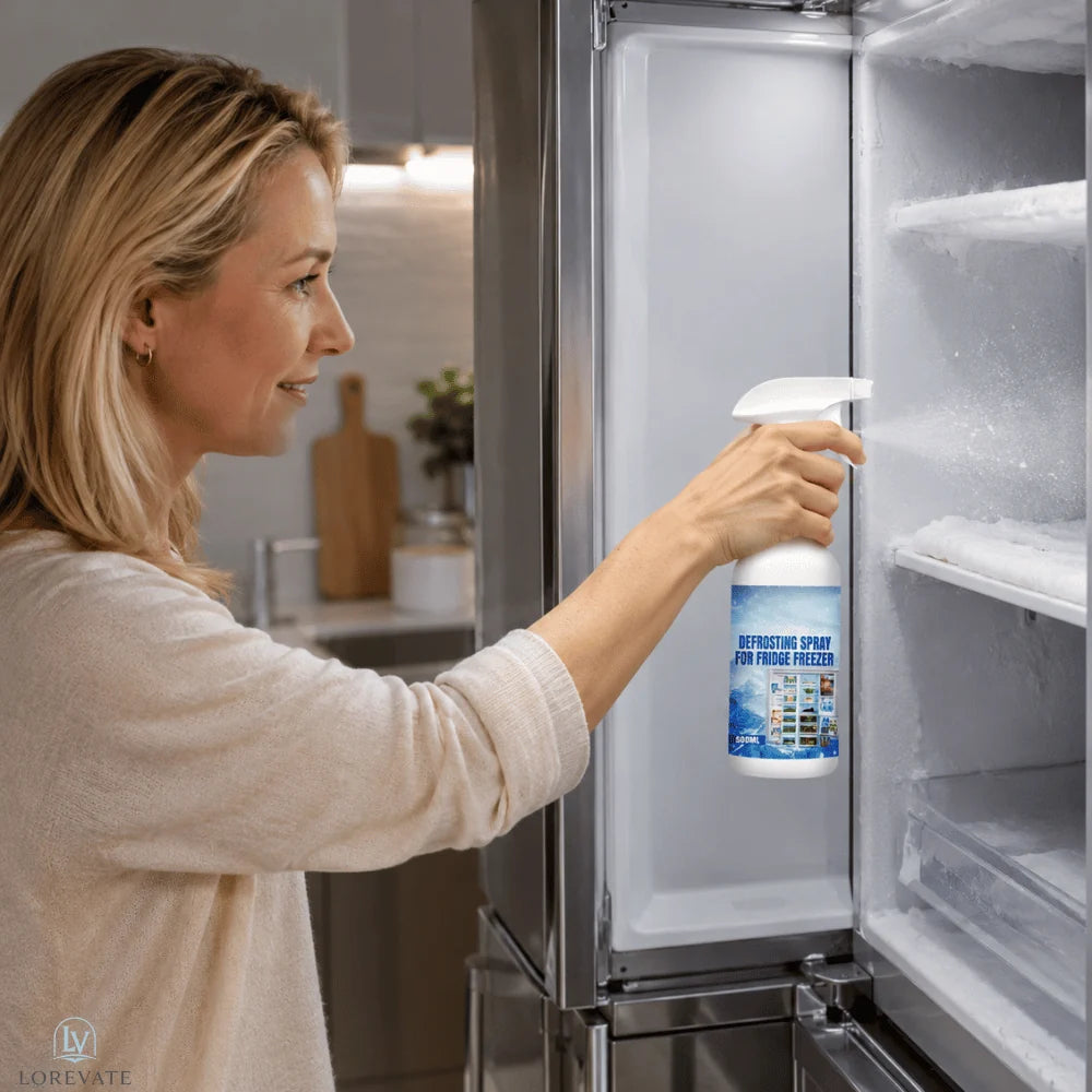 Defrosting Spray Instant Ice Removal Eco-Friendly Residue-Free