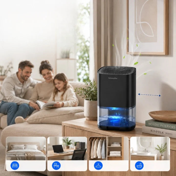 Dehumidifier Thermoelectric Quiet 1L Tank