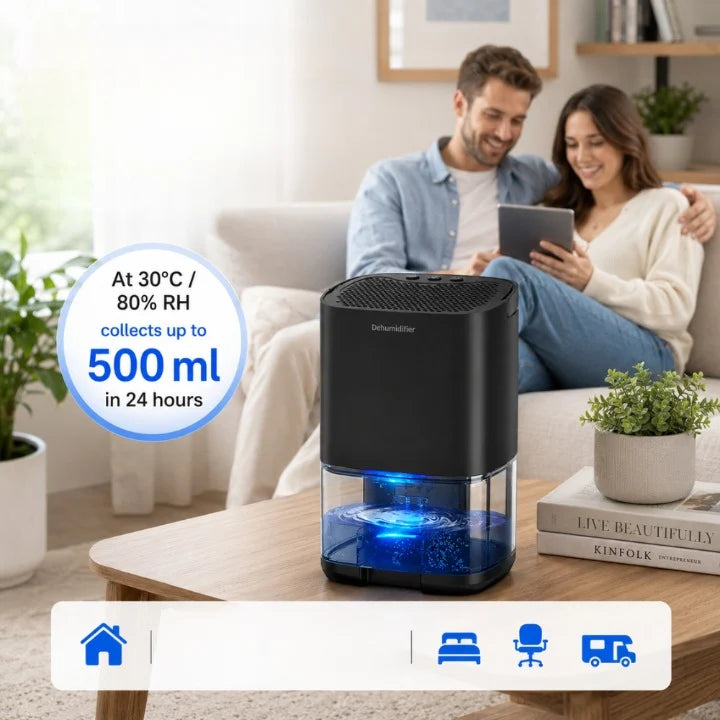 Dehumidifier Thermoelectric Quiet 1L Tank