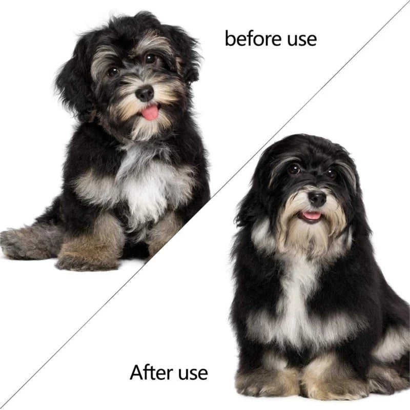 Dematting Brush Double-Sided Skin-Friendly Rounded Pins