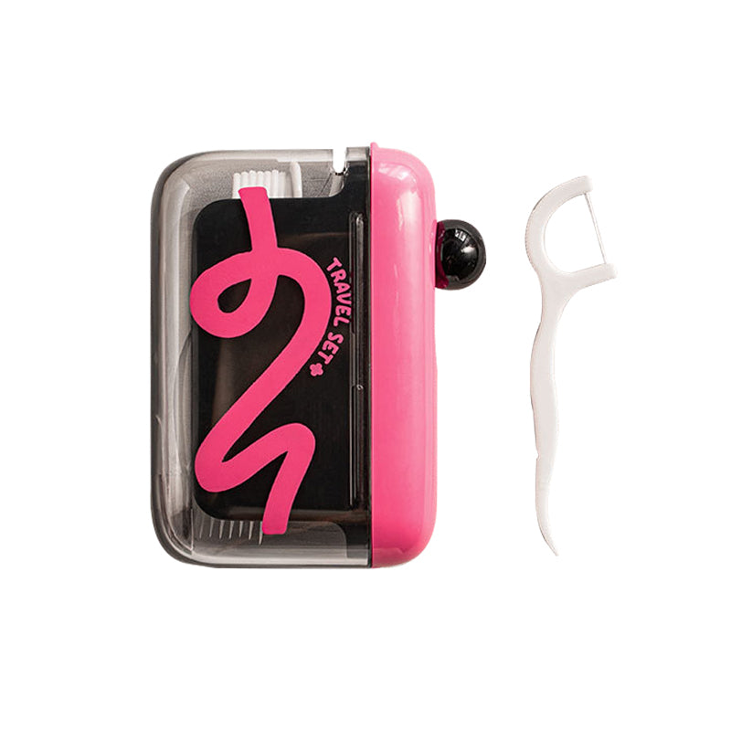 Dental Floss Dispenser One-Button Dispensing Refillable & Dustproof