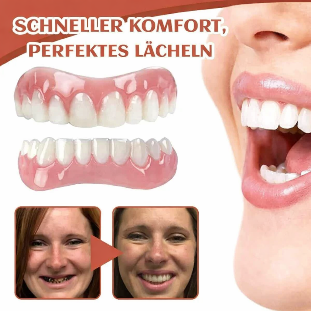 Denture Cushion Soft Medical-Grade Silicone Non-Slip & Pressure Relief
