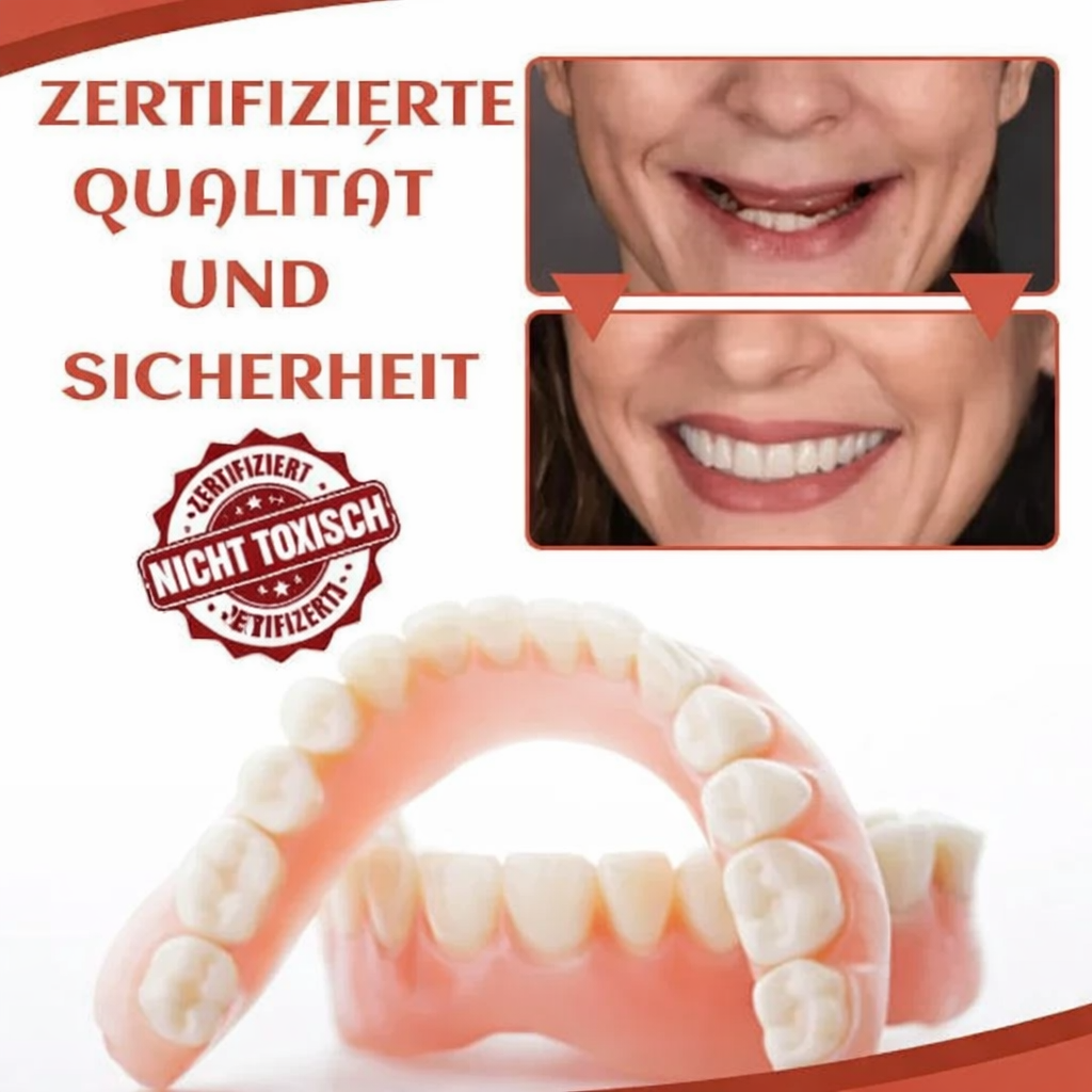 Denture Cushion Soft Medical-Grade Silicone Non-Slip & Pressure Relief