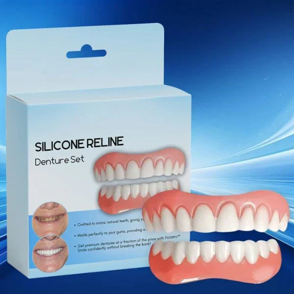 Denture Reliner Set Instant-Fit Medical-Grade Silicone