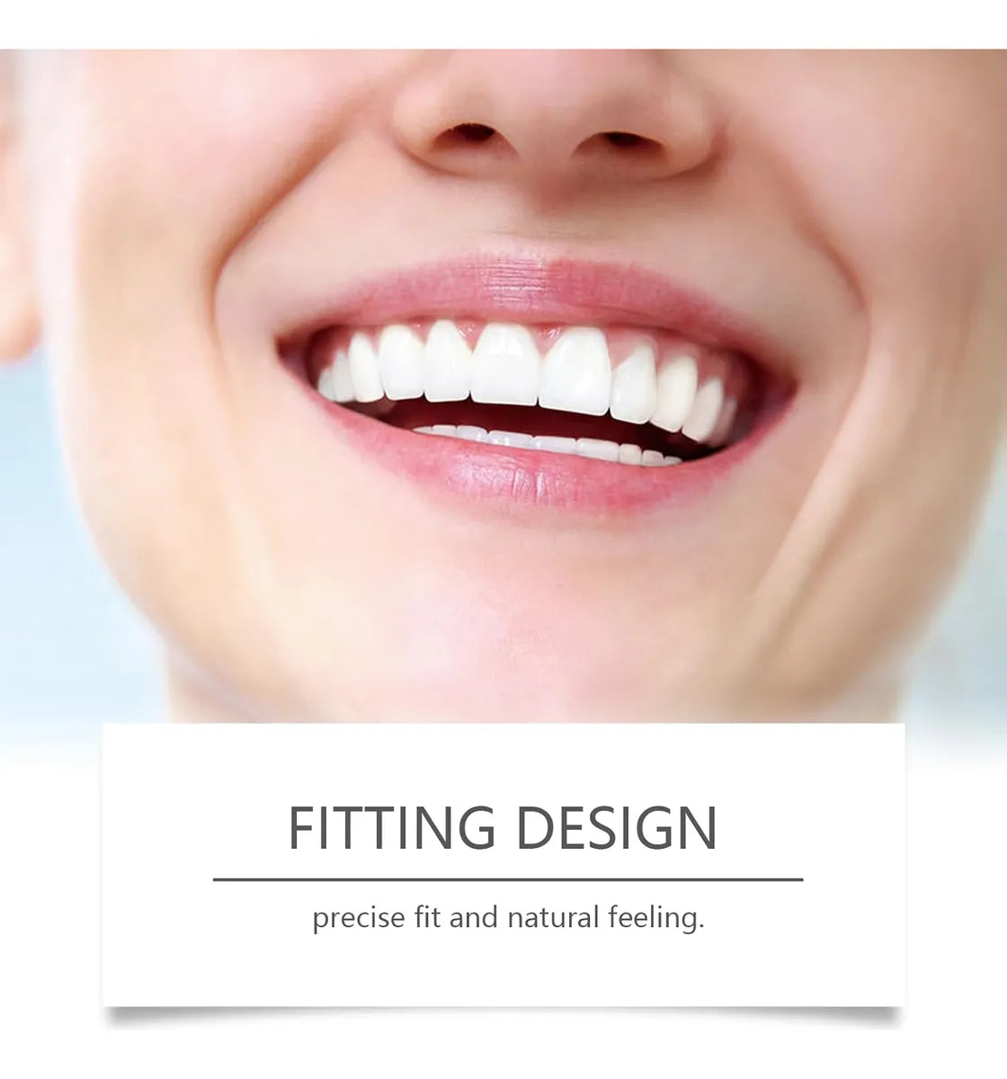 Denture Set Soft Silicone & Secure Fit