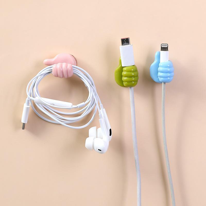 Desk Cable Clips Strong Adhesive & Residue-Free