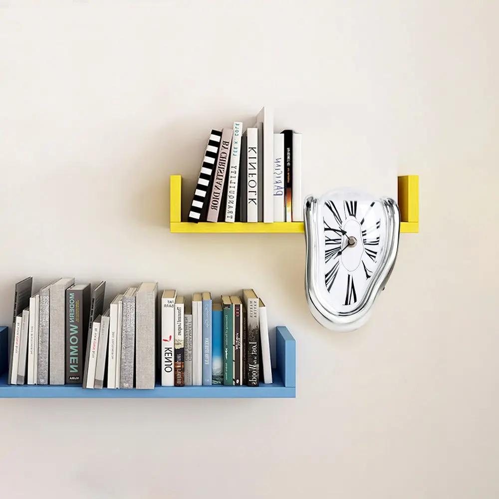 Desk Clock Surreal Melting Design Quartz Movement