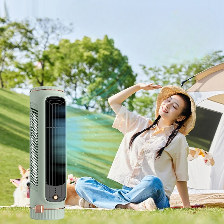 Desk Fan Convertible Tower 3-Speed USB Powered
