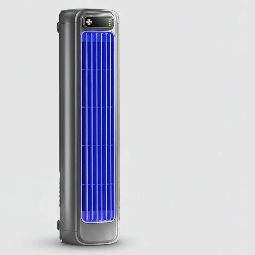 Desk Fan Cordless Rechargeable 8-Hour Rotating Airflow
