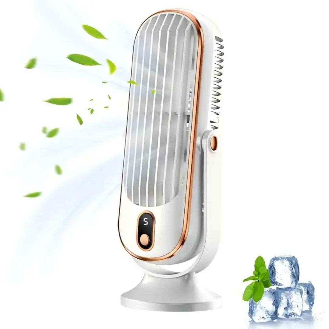Desk Fan USB Rechargeable Whisper-Quiet