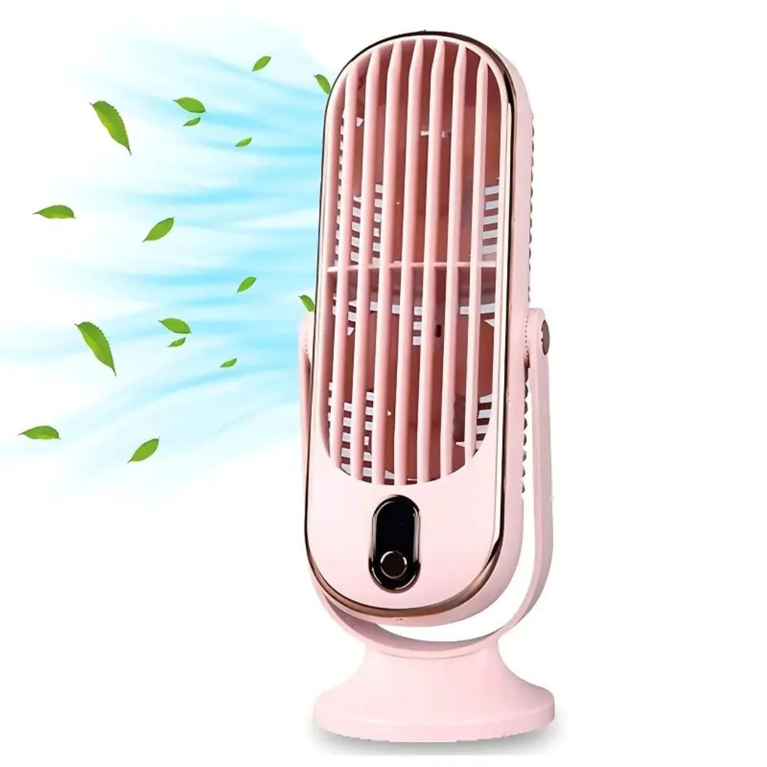 Desk Fan USB Rechargeable Whisper-Quiet