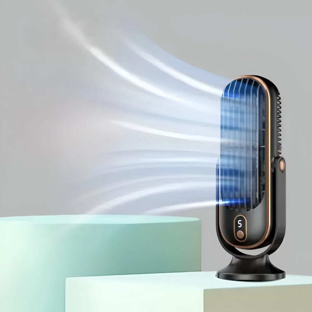 Desk Fan USB Rechargeable Whisper-Quiet