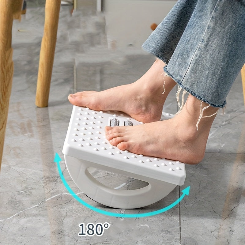 Desk Footrest Ergonomic Adjustable Tilt Textured Anti-Slip