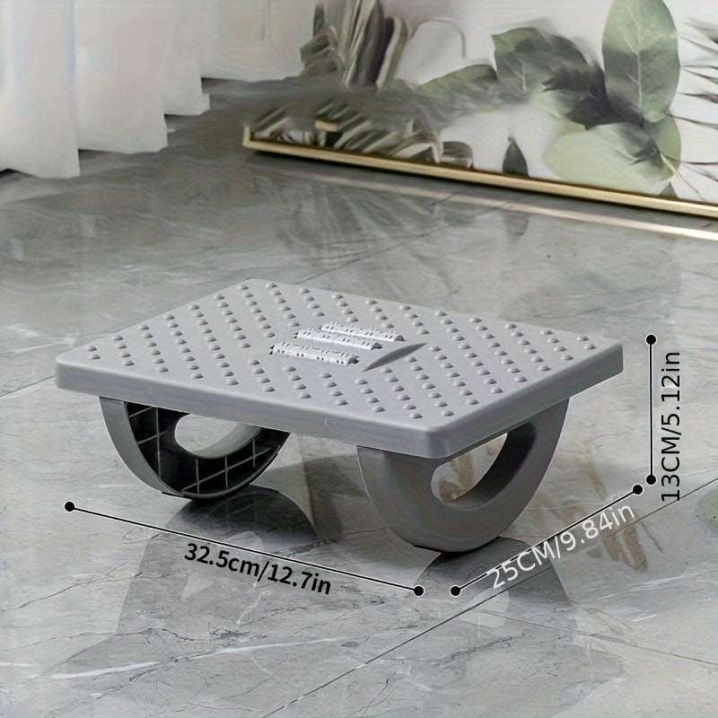 Desk Footrest Ergonomic Adjustable Tilt Textured Anti-Slip