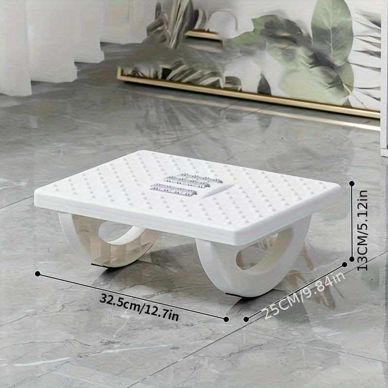 Desk Footrest Ergonomic Adjustable Tilt Textured Anti-Slip