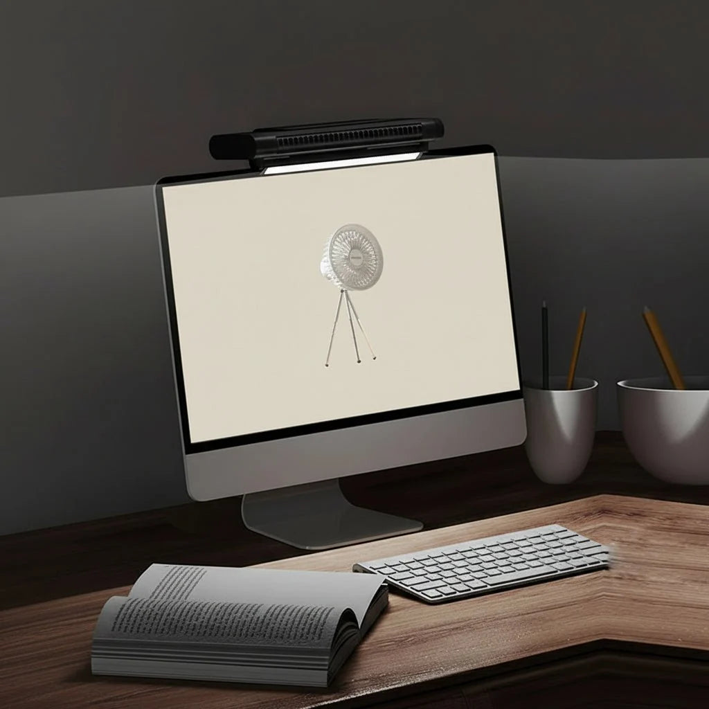 Desktop Air Cooler Bladeless USB-Powered Quiet Operation