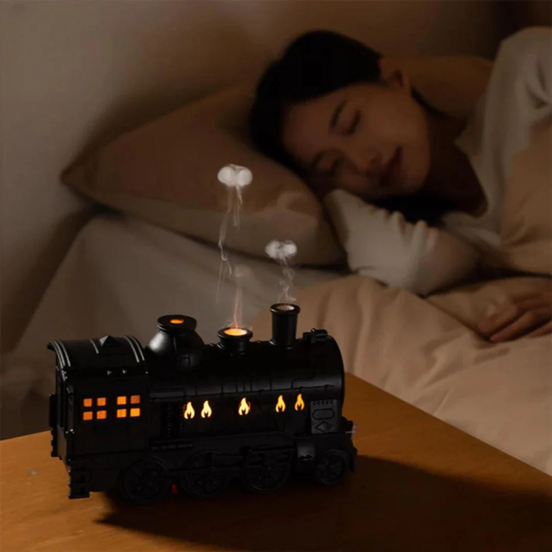 Desktop Humidifier Steam Locomotive Ultrasonic Mist & Aromatherapy USB Powered