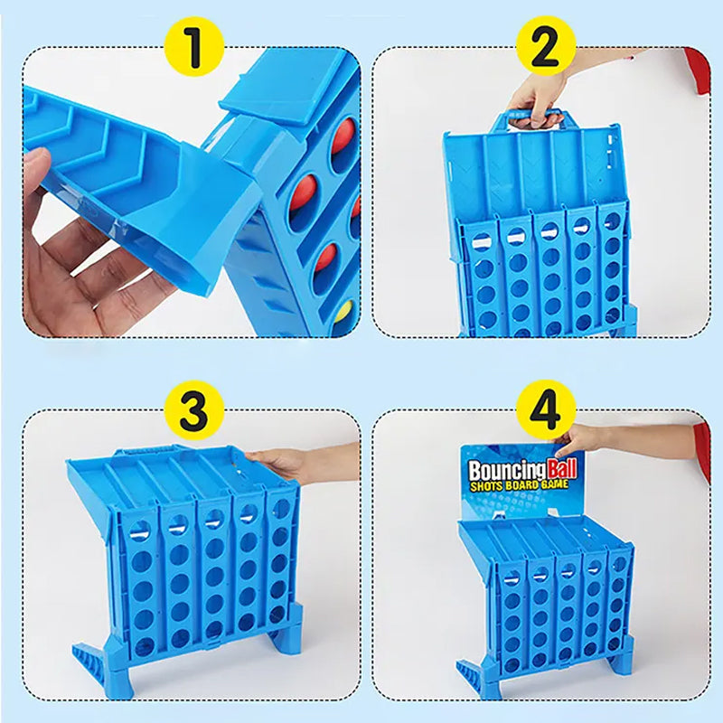 Dexterity Ball Toss Game Portable Non-Toxic Ages 5+