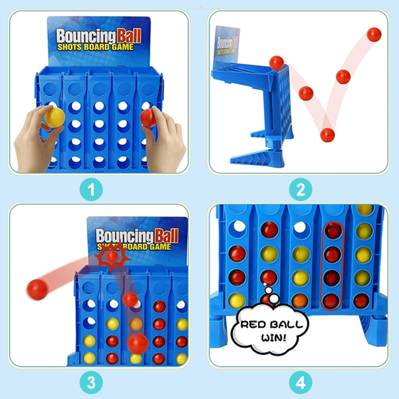 Dexterity Ball Toss Game Portable Non-Toxic Ages 5+