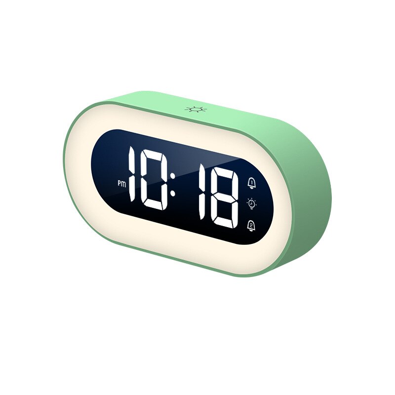 Digital Alarm Clock 5.7-Inch LED Dimmable Night Light