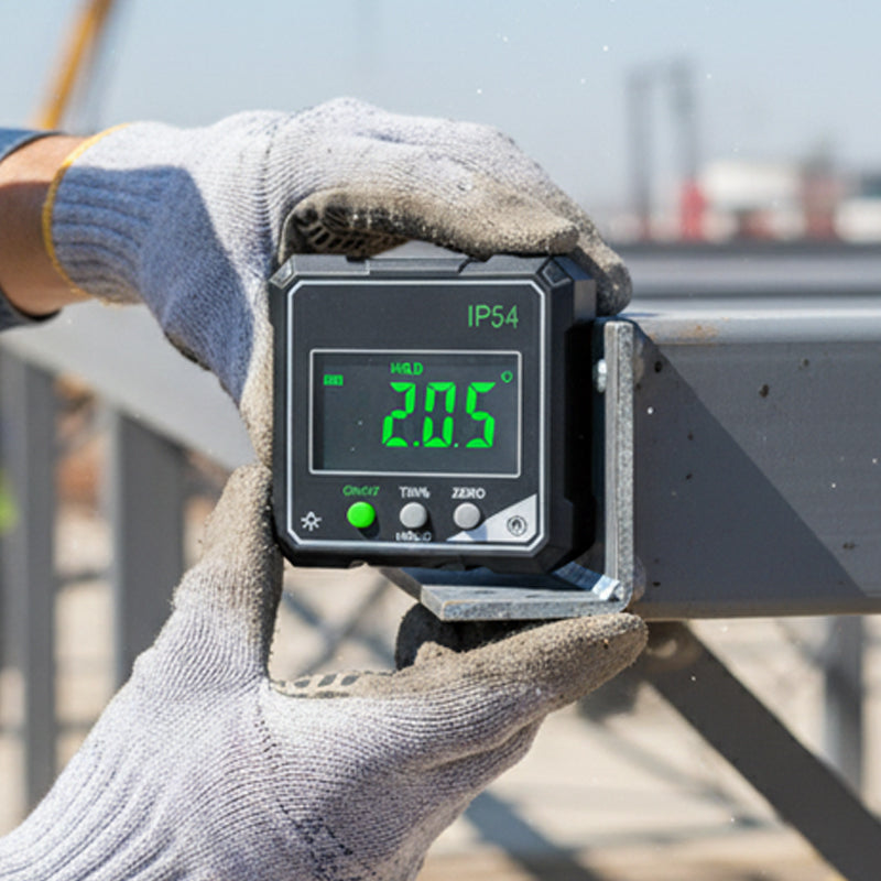 Digital Angle Gauge Magnetic Base Hands-Free 0.2° Accuracy