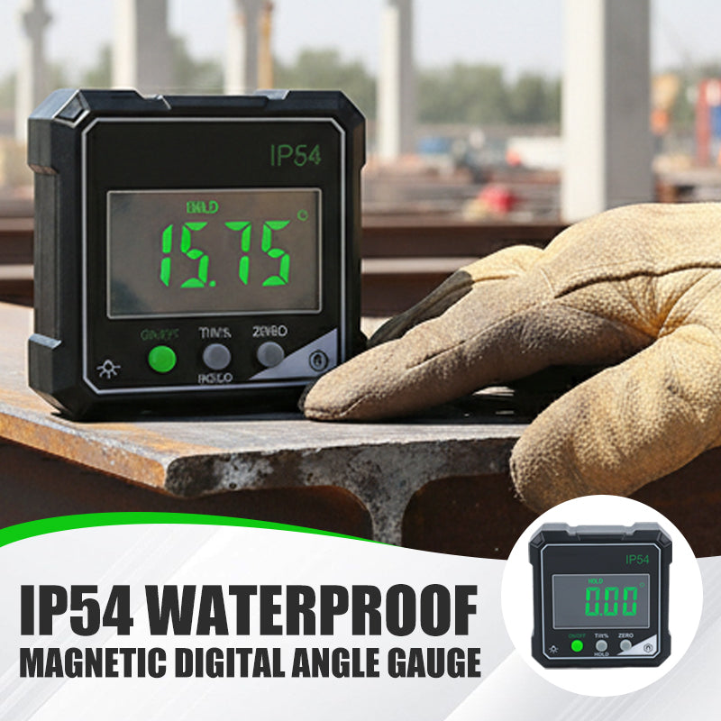 Digital Angle Gauge Magnetic Base Hands-Free 0.2° Accuracy