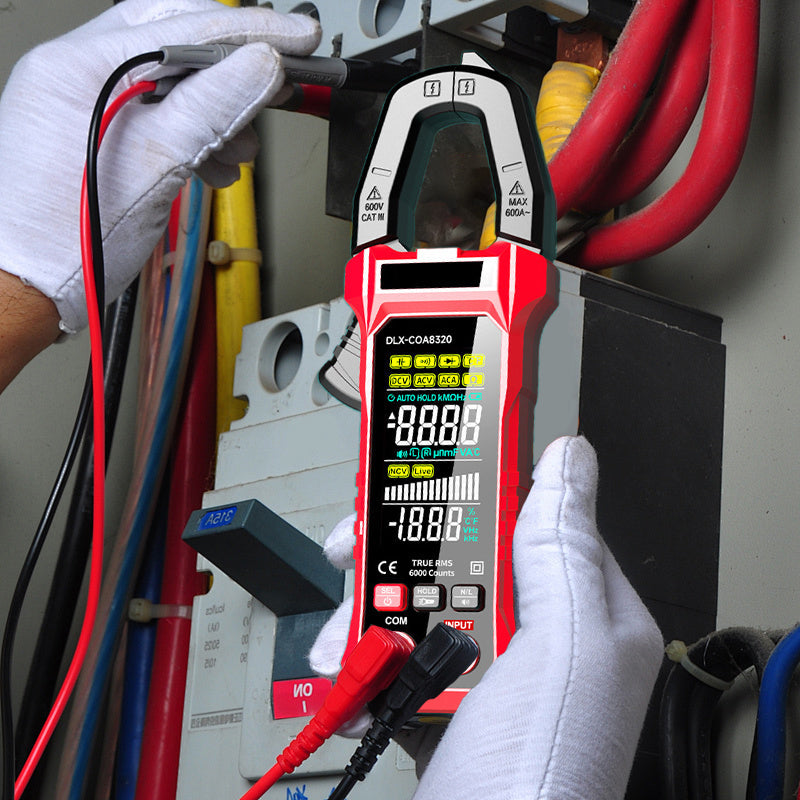 Digital Clamp Meter Auto-Ranging 600A AC/DC NCV