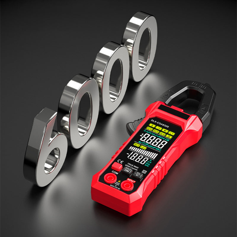 Digital Clamp Meter Auto-Ranging 600A AC/DC NCV