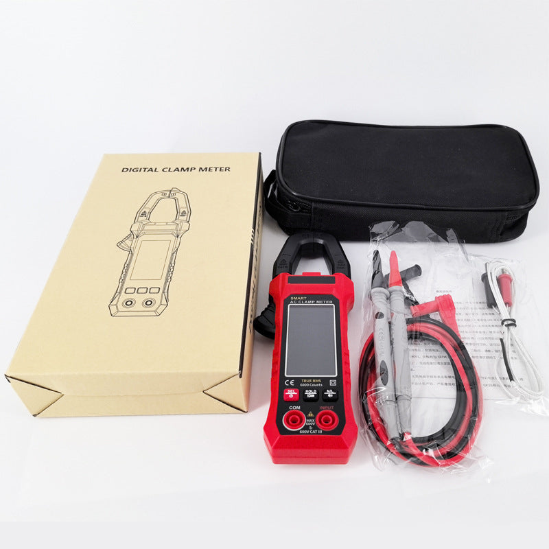 Digital Clamp Meter Auto-Ranging 600A AC/DC NCV