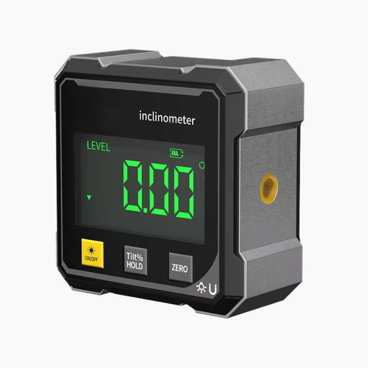 Digital Inclinometer Laser Line & Magnetic Base USB Rechargeable
