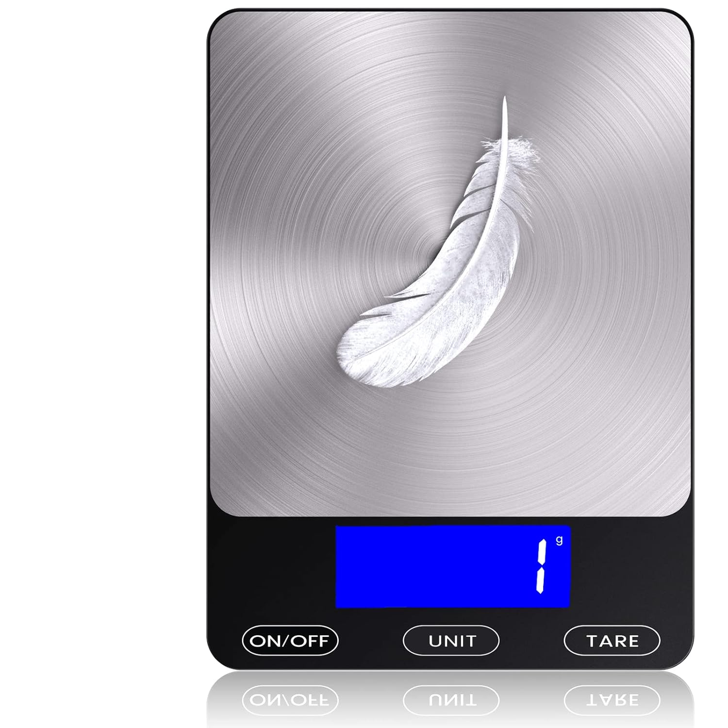 Digital Kitchen Scale 15 kg USB-C Rechargeable