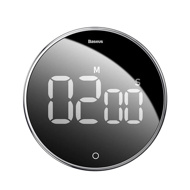 Digital Kitchen Timer Large LCD Magnetic Back