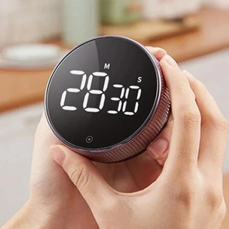 Digital Kitchen Timer Large LCD Magnetic Back