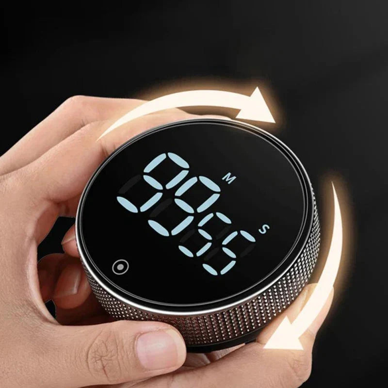 Digital Kitchen Timer Large LCD Magnetic Back