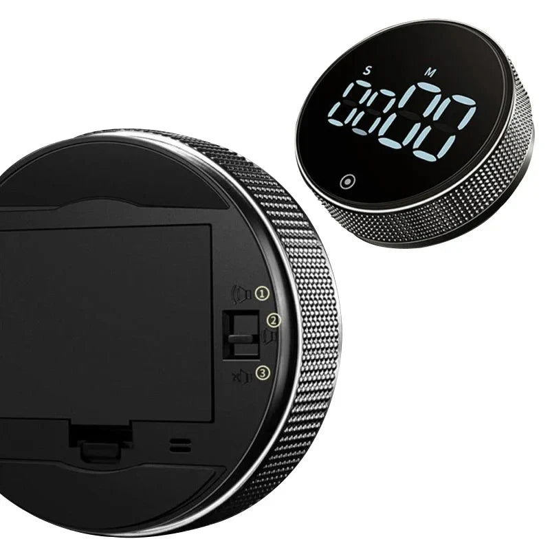 Digital Kitchen Timer Large LCD Magnetic Back
