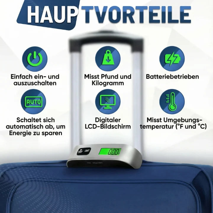 Digital Luggage Scale Up To 50 Kg Backlit LCD