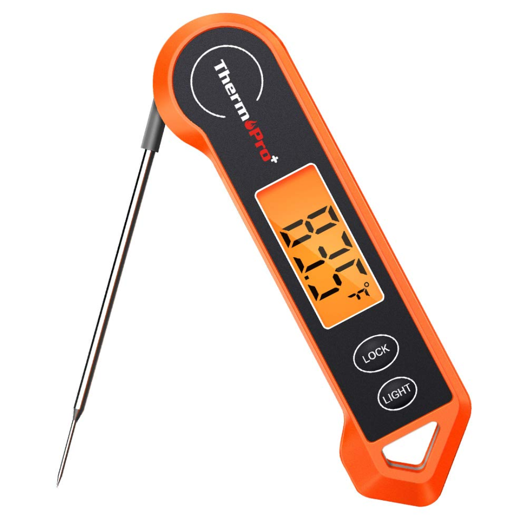 Digital Meat Thermometer Instant-Read Foldable Probe