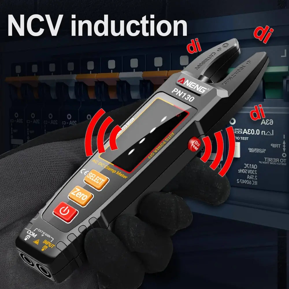Digital Multimeter Non-Contact Voltage USB Rechargeable CAT III 600V