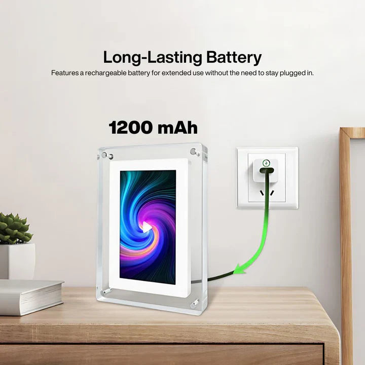 Digital Photo Frame 7 Inch HD USB-C & Wireless