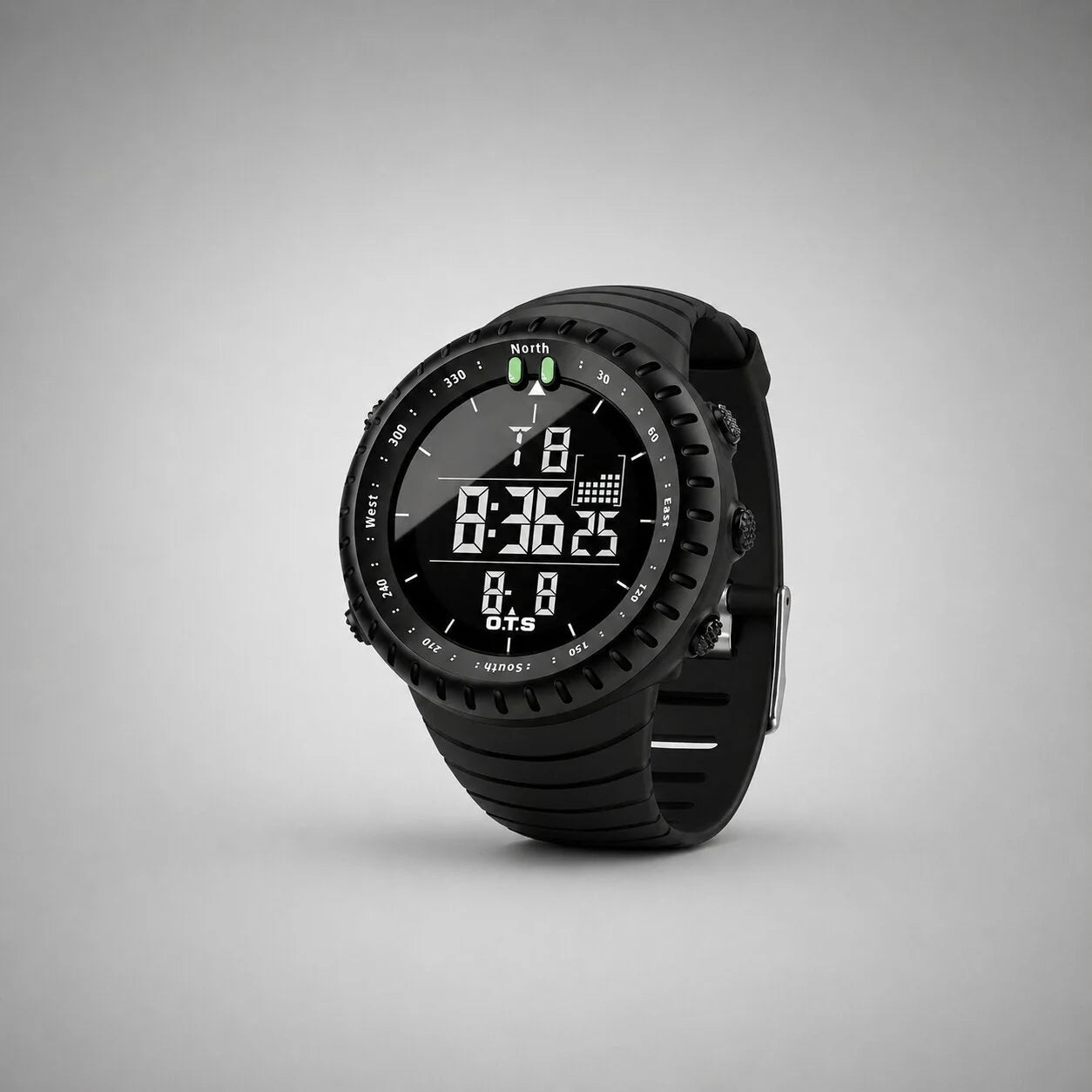 Digital Sports Watch Shockproof Water-Resistant LED Backlight